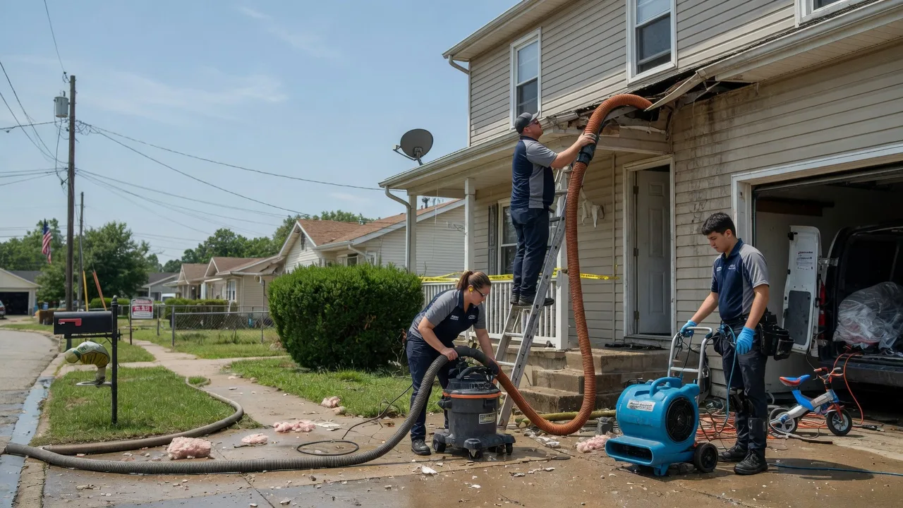 Water Damage Restoration in Midland, PA near me